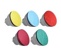 Andoer Photography Light Soft Diffuser Cloth Kit, 300T Dacron Diffuser Sock for 7 Inch 180mm Reflector, 5 Color Options, Elastic, Softened Lighting for Studio Photo Video Shoo