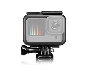 Andoer Plastic Action Camera Cage Protective Housing Case with Base Adapter Lens Cover Replacement for GoPro Hero 9 10