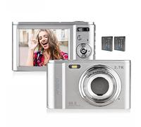 Andoer Portable Digital Camera 48MP 2.7K 2.88 Inch IPS Screen 16X Zoom Auto Focus Delay Extended Memory 128GB Face Detection Anti-Shake