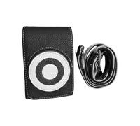 Andoer PU Leather Camera Base with Magnetic Closures Crossbody Camera Cover with Shoulder Strap Fit for RICOH GR3/GR3X/GR4 (Black)