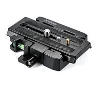 Andoer Quick Release Clamp Adapter with Quick Release Plate compatible with Manfrotto 501 500AH 701HDV 503HDV Q5 Tripod Head