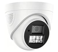 Andoer Security Camera Outdoor, 4MP POE IP Camera Security Camera Monitor Camera Infrared Night Vision 3.6mm Wide Angle Lens Indoor with One-way Audio Microphone Wall Mountable
