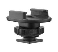 Andoer Sports Camera Cold Shoe Mount Adapter with 1/4 Inch Screw Hole Replacement for DJI GoPro Hero 10 9 8 7