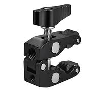 Andoer Super Clamp Crab Clip with Screw Hole 1/4" and 3/8"