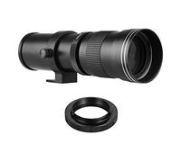 Andoer Super Telephoto Zoom Lens F/8.3-16 420-800mm with AI-Mount Adapter Ring Universal 1/4 Thread for Nikon AI-Mount Cameras