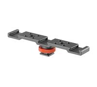 Andoer Triple Camera Shoe Mount Cold Shoe Bracket for Flash Lights, Microphones, Audio Recorder