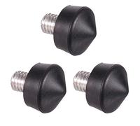 Andoer Universal Anti-Slip 3/8 Inch Tripod Monopod Rubber Foot Spike for Andoer Benro Gitzo Manfrotto Tripod Monopod (3 pcs)