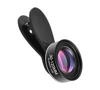 Andoer Universal Macro Lens for iPhone, 30-120mm, No Distortion, Composite, Prime, Fixed Focus, 4:1 Zoom Ratio