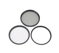 Andoer UV+CPL+1/4 Black Soft Filters Set for DSLR Camera Lens Portrait Photography/Video/Vlog (67mm)