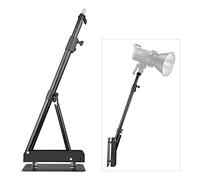 Andoer Wall Mounting Triangle Boom Arm Light Stand for Photography Strobe Light Monolight Softbox Reflector Ring Light Aluminum Alloy 5kg Load Capacity 180° Rotatable, Max. Length 180cm/ 70.9in
