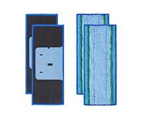 AnDongo 4 Pack Mop Pad for iRobot Braava Jet M6 Ultimate Robot Mop, Upgraded M6 Wet Mopping Pad, Washable Microfiber Replacement Cleaning Pad