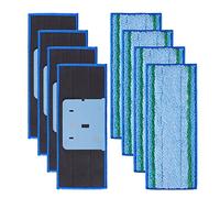 AnDongo 8 Pack Mop Pad for iRobot Braava Jet M6 Ultimate Robot Mop, Upgraded M6 Wet Mopping Pad, Washable Microfiber Replacement Cleaning Pad