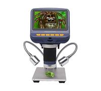 Andonstar AD106S 4.3 inch Digital Microscope for Adults Kids, 220X USB Coin Microscope Camera for Soldering PCB, 1080P Video, 8 LED