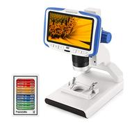 Andonstar AD205 Digital Microscope With 200X Magnification USB LCD Screen For Children, DIY Eletronics School Class Lab Instrument Outdoor Plant Insect Sample Slides Observation
