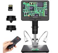 Andonstar AD246S-M HDMI Digital Microscope - 2000x, 3 Lens 2160P UHD Video Record, 7 Inch LCD Soldering Microscope