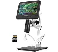 Andonstar HDMI Digital Microscope for Soldering AD246S 1080P Soldering Microscope for Phone Watch Repairing SMD/SMT