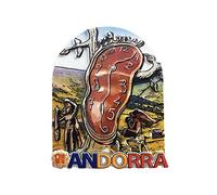 Andorra 3D Refrigerator Magnet Souvenir,Andorra Fridge Magnet Collection Gift Magnetic Sticker Home Kitchen Decoration