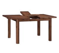 Andorra Dark Acacia 4-6 Seater Butterfly Extending Dining Table - 120cm-160cm