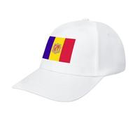 Andorra Flag Baseball Cap,Summer Adjustable Classic Low Profile Hat for Men Women,The Ultimate Accessory for Activies White
