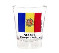 Andorra Flag Shot Glass