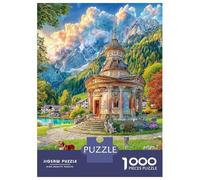 Andorra La Vella_ Andorra 1000 Pieces Jigsaw Puzzle for Adults. Difficult Puzzle, Game Challenge Toy, Home Decoration 38x26cm/1000pcs