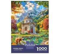 Andorra La Vella_ Andorra 1000 Pieces Jigsaw Puzzle for Adults. Difficult Puzzle, Game Challenge Toy, Home Decoration 38x26cm/1000pcs