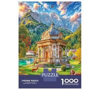 Andorra La Vella_ Andorra Puzzle 1000 Piece, Jigsaw Puzzle Challenge Eco-friendly Paper Puzzle for Adults & for Age 14 And Up 70x50cm/1000pcs