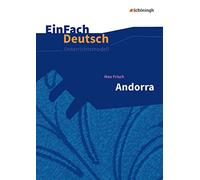 Andorra - Neubearbeitung. EinFach Deutsch Unterrichtsmodelle: Klassen 8 - 10