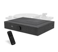 Andover Audio Spinbase 2 Speaker System Designed for Turntable Phono, BT Input, Analogue and Optical Input, ISOGroove Anti-Feedback with Remote Control, Black