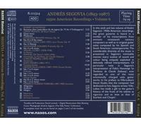 ANDR‚S SEGOVIA: 1950'S AMERICAN RECORDINGS, VOL. 6 NEW CD