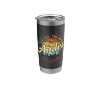 Andra Man Myth Legend Men Personalized Name Stainless Steel Insulated Tumbler