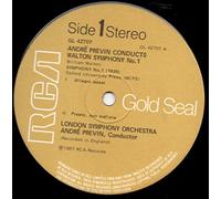 AndrÃ© Previn - André Previn Conducts Walton Symphony No. 1