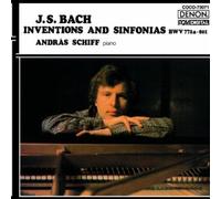 Andras Schiff - J. S. Bach: Inventions & Sinfonias. BWV 772A-801