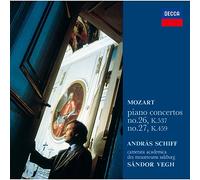 Andras Schiff - Mozart: Piano Concertos Nos.26 Coronation & 27 [Japan CD] UCCD-90043
