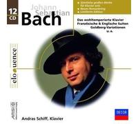 Andras Schiff Plays Bach (SOLO WORKS) : Goldberg Variations, The Well-Tempered Clavier, Book 1 & 2, Two part Inventions/Three Part Inventions, English Suites BWV 806-811 , 6 Partitas BWV 825-BWV 830, The Six French Suites - 12CD BOX SET - DECCA