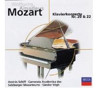 ANDRAS SCHIFF/SANDOR VEGH/CAMMS - KLAVIERKONZERTE 20,22 CD PIANO MOZART NEW