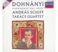ANDRAS/TAKACS QUARTET/+ SCHIFF - KLAVIERQUINETT/KLAVIERSEXTETT CD NEW DOHNANYI