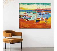 Andre Derain Canvas Painting Print Living Room Home Decoration Modern Wall Art Oil Painting Posters Pictures 80x100cm Frameless