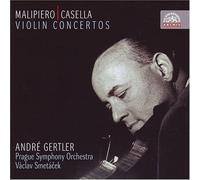 Andre Gertler Prague So - Malipiero Casella Violin Con