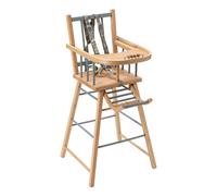 Andre High Chair Grey blue one size