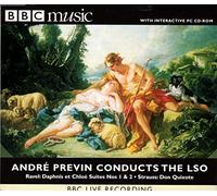 Andre Previn Conducts the LSO: Ravel: Daphnis et Chloe Suites Nos 1 & 2/Strauss: Don Quixote/ BBC Music Volume 7 No 1