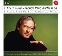 André Previn Conducts Vaughan Williams Symphonies 1-9, Concerto And More