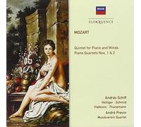 Andre Previn, Musikverein Quartet, Andras Schiff & Heinz Holliger - Mozart: Quintet For Wind & Piano Quartets No.s 1 & 2
