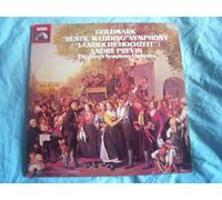 Andre Previn / Pittsburgh Symphony Orchestra - ASD 3891 Goldmark Rustic Wedding PSO Andre Previn LP