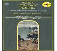 André Siwy - Martinu, Szymanowsky & Prokofiev: Concertos & Sonata for two Violins & Orchestra