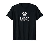 Andre the King / Crown & Name Design for Men Called Andre T-Shirt