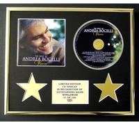 ANDREA BOCELLI/CD DISPLAY/LIMITED EDITION/COA/THE BEST OF - VIVERE
