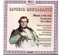 Andrea Coen - Mercadante - Messa a Tre Voci - Gian Rosario Presutti (UK Import)