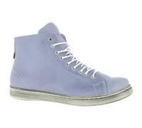 Andrea Conti 0341500 Women's High Lace-Up Boots with Zip, purple, 8.5 UK