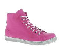Andrea Conti 0341500 Women's Trainers High Top Lace-Up Boots, Pink, 5 UK